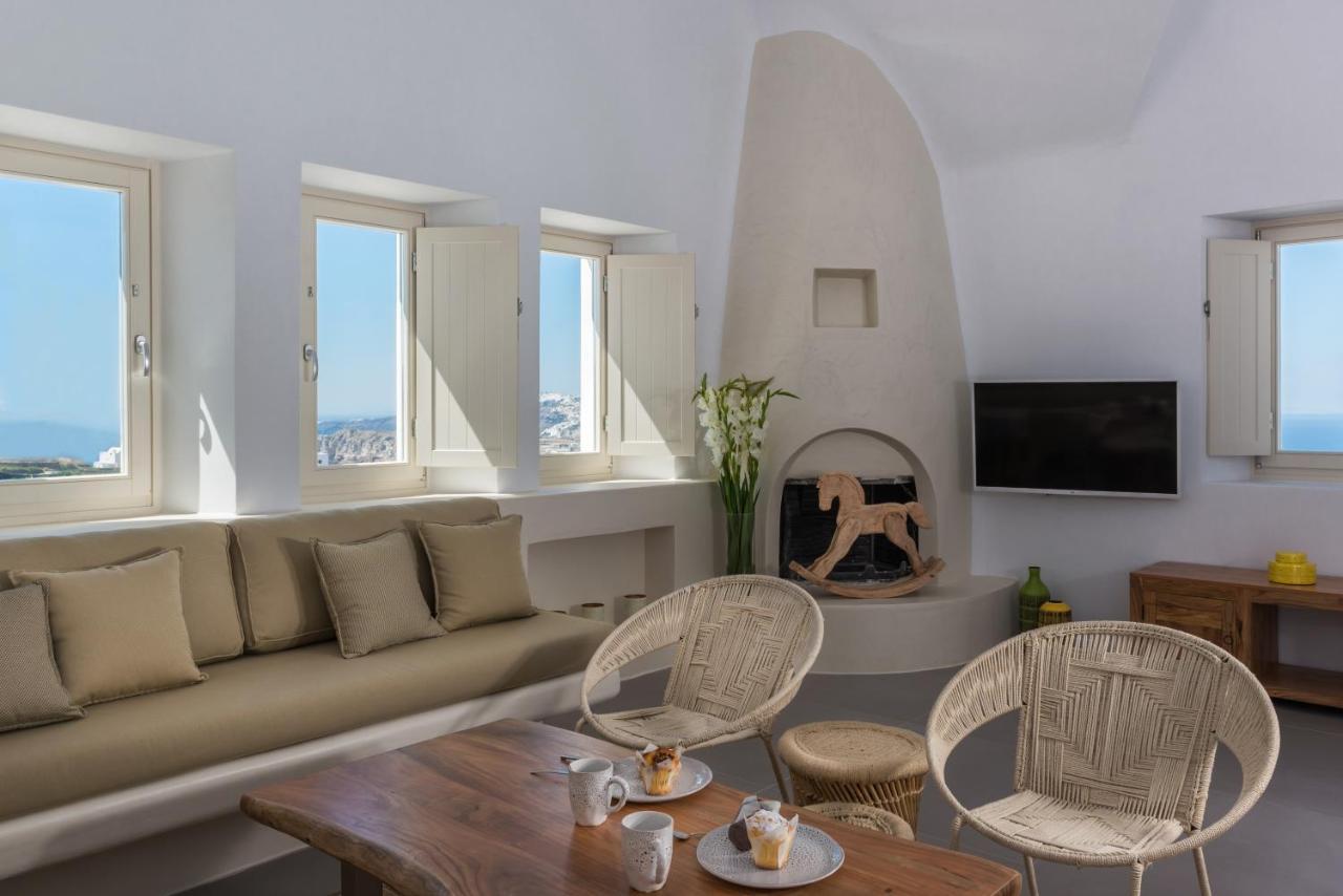 White & Co Santorini Villa Pýrgos Eksteriør bilde