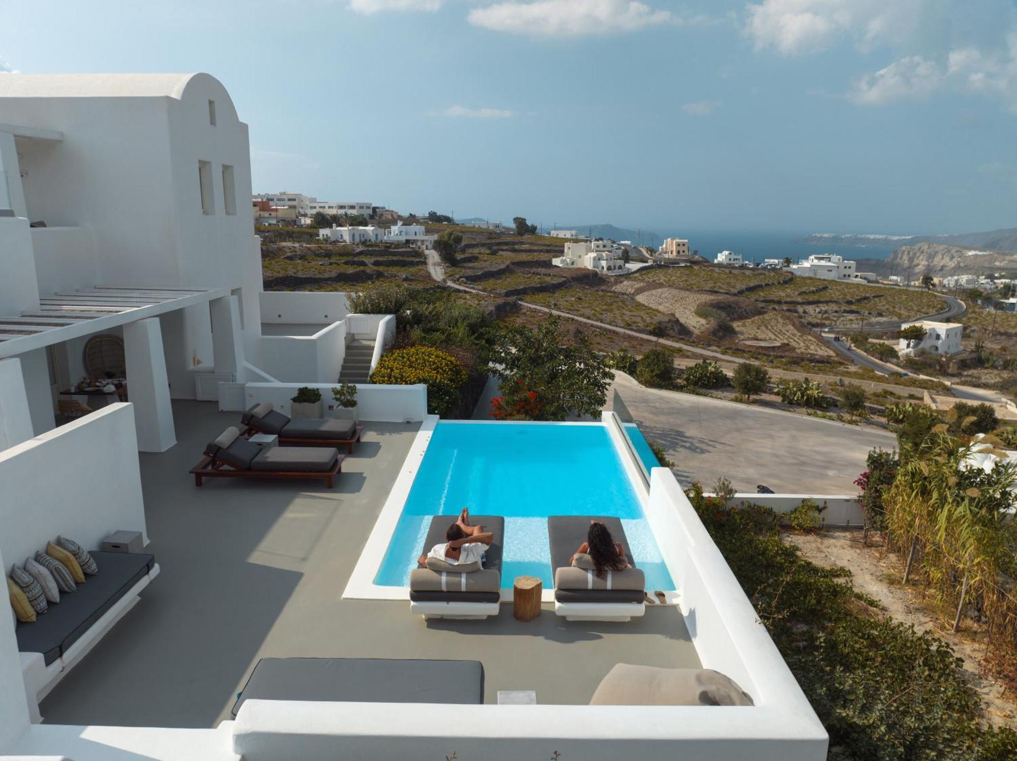 White & Co Santorini Villa Pýrgos Eksteriør bilde